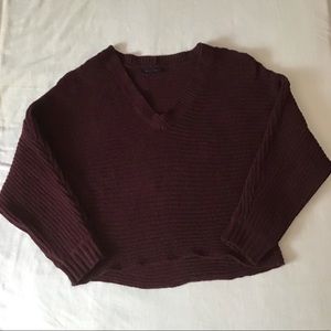American Eagle Maroon Sweater
